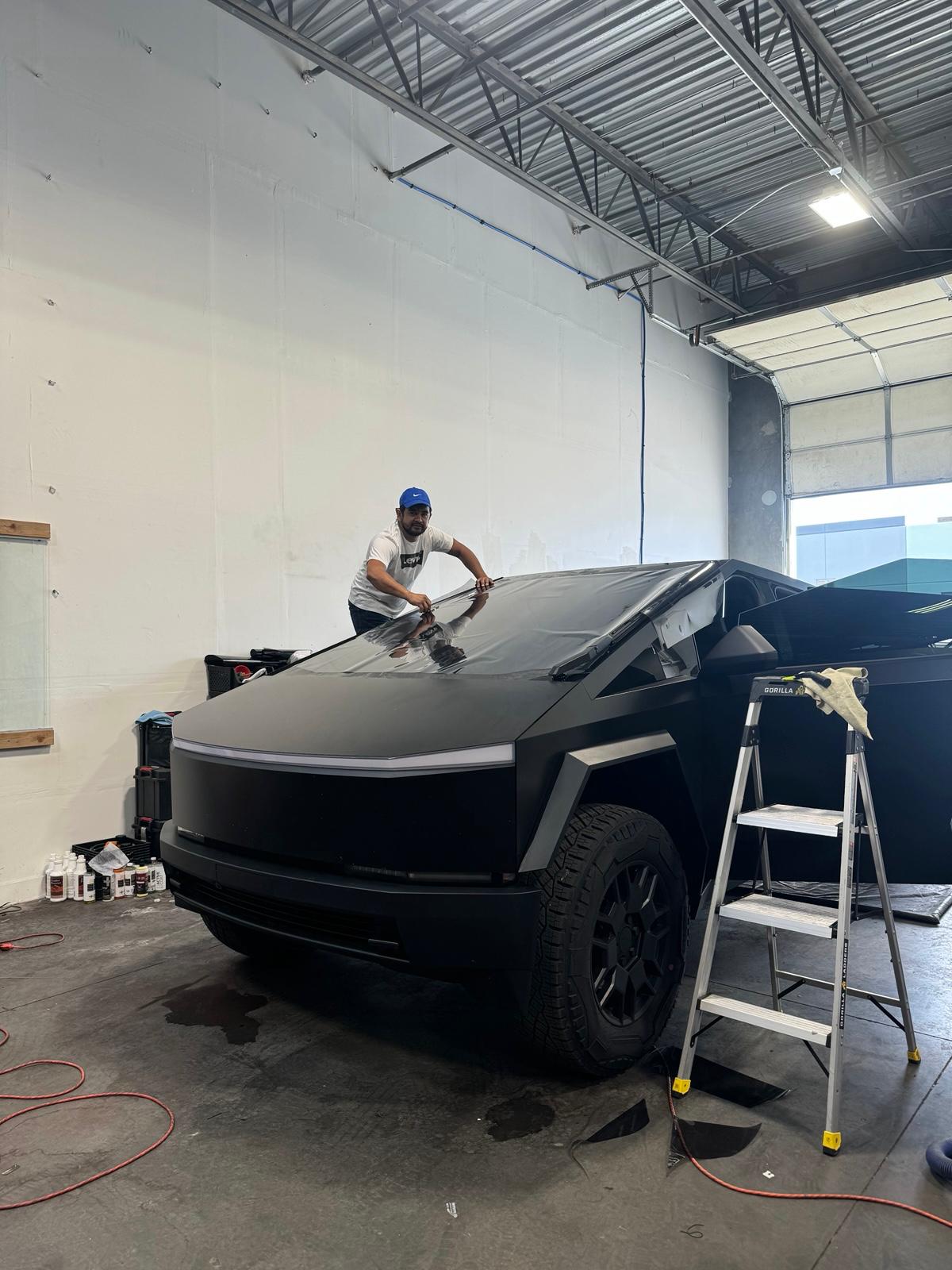 Aplicación de polarizado (window tint)