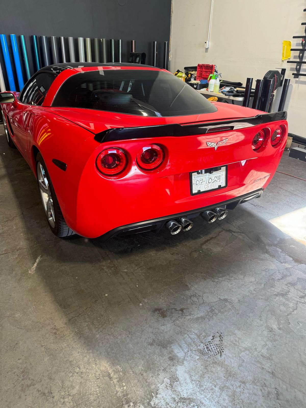 Polarizado en parabrisas y ventana trasera